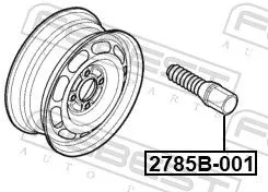 FEBEST Wheel Stud (2785B-001)