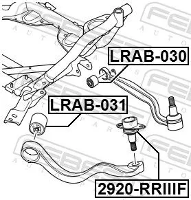 FEBEST Ball Joint (2920-RRIIIF)