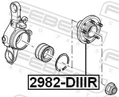 FEBEST Wheel Hub (2982-DIIIR)