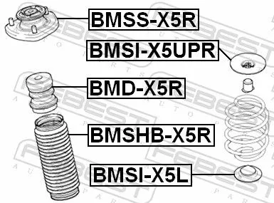 FEBEST Spring Seat (BMSI-X5L)