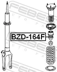 FEBEST Rubber Buffer, suspension (BZD-164F)
