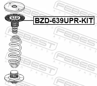 FEBEST Rubber Buffer, suspension (BZD-639UPR-KIT)