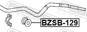 FEBEST Mounting, stabiliser bar (BZSB-129)