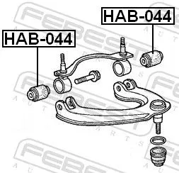 FEBEST Mounting, control/trailing arm (HAB-044)