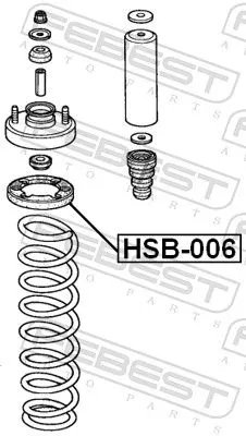 FEBEST Spring Seat (HSB-006)