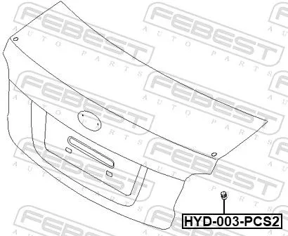 FEBEST Bumper (HYD-003-PCS2)