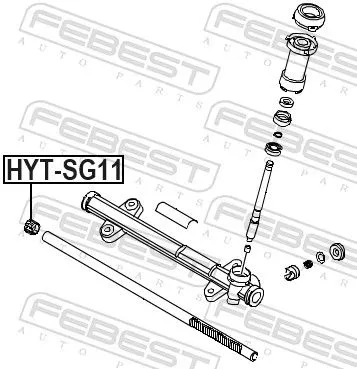 FEBEST Bush, steering shaft (HYT-SG11)