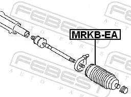 FEBEST Bellow, steering (MRKB-EA)