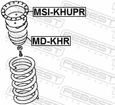 FEBEST Spring Seat (MSI-KHUPR)