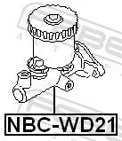 FEBEST Brake Master Cylinder (NBC-WD21)