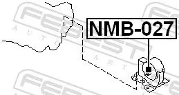 FEBEST Mounting, engine (NMB-027)