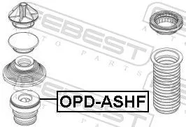 FEBEST Rubber Buffer, suspension (OPD-ASHF)
