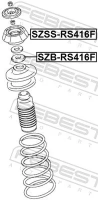FEBEST Suspension Strut Support Mount (SZSS-RS416F)