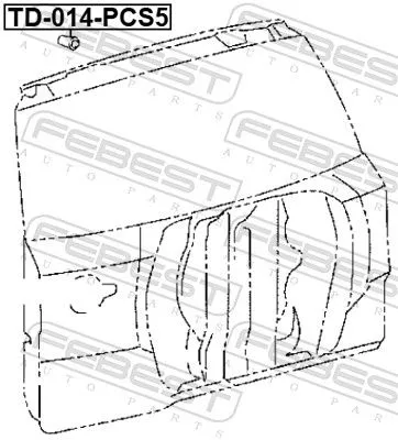 FEBEST Bumper (TD-014-PCS5)
