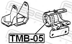 FEBEST Mounting, engine (TMB-05)