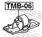FEBEST Mounting, engine (TMB-06)