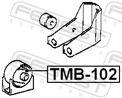FEBEST Mounting, engine (TMB-102)