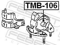 FEBEST Mounting, engine (TMB-106)