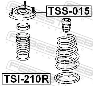 FEBEST Spring Seat (TSI-210R)