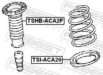 FEBEST Spring Seat (TSI-ACA20)