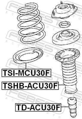 FEBEST Spring Seat (TSI-MCU30F)