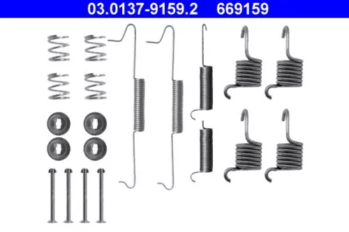 Accessory Kit, brake shoes