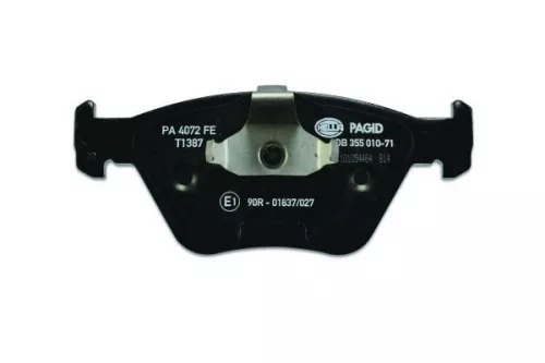 HELLA PAGID Brake Pad Set, disc brake (8DB 355 010-711)