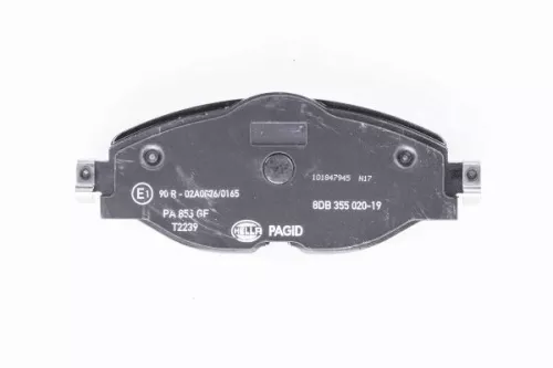 HELLA PAGID Brake Pad Set, disc brake (8DB 355 020-191)