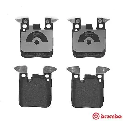 BREMBO Brake Pad Set, disc brake (P 06 087)