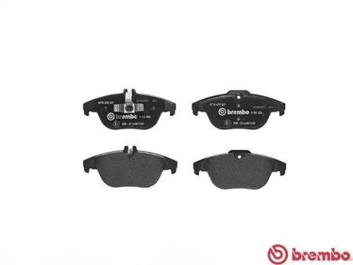 BREMBO Brake Pad Set, disc brake (P 50 104)