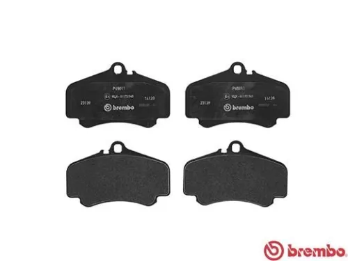 BREMBO Brake Pad Set, disc brake (P 65 011)