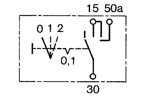 BOSCH Ignition Switch (0 342 309 008)