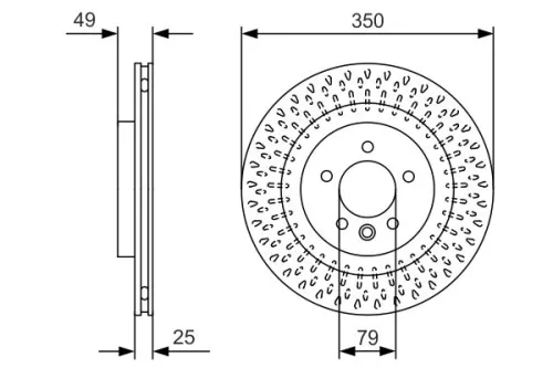 BOSCH Brake Disc (0986479D31)