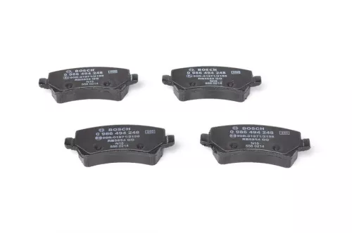 BOSCH Brake Pad Set, disc brake (0 986 494 248)