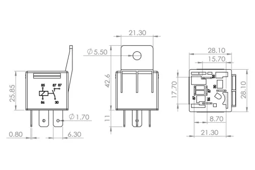 BOSCH Multifunctional Relay (0 986 AH0 253)