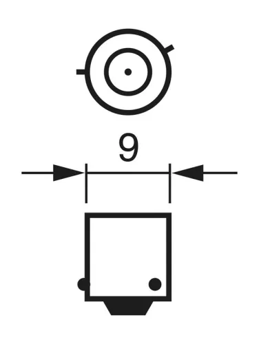 BOSCH Bulb, direction indicator (1 987 302 232)