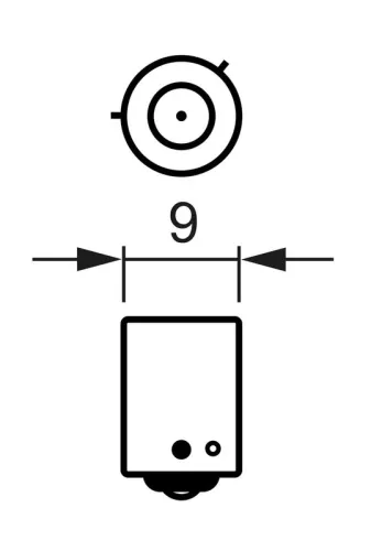 BOSCH Bulb, direction indicator (1987302264)