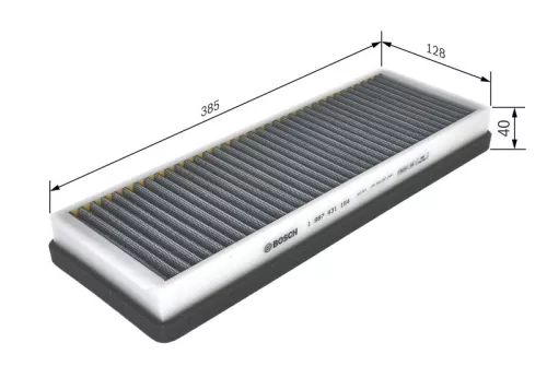BOSCH Filter, cabin air (1 987 431 154)