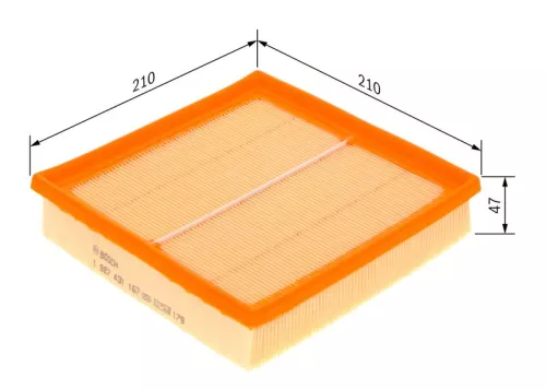 BOSCH Filter, cabin air (1987431167)