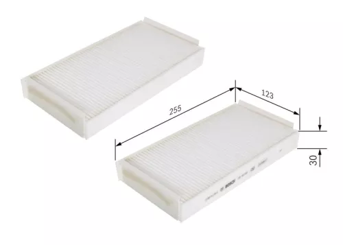 BOSCH Filter, cabin air (1 987 432 020)