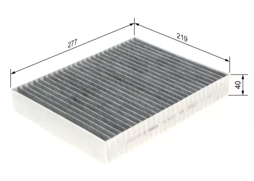 BOSCH Filter, cabin air (1987435512)