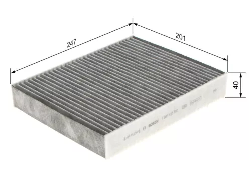 BOSCH Filter, cabin air (1987435567)