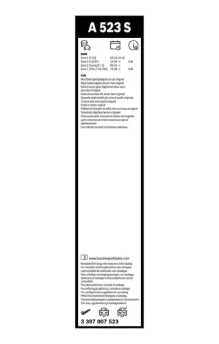 BOSCH Wiper Blade (3397007523)