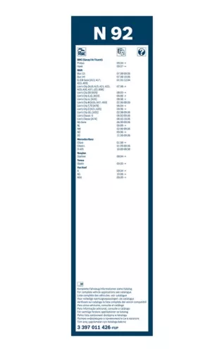 BOSCH Wiper Blade (3 397 011 426)