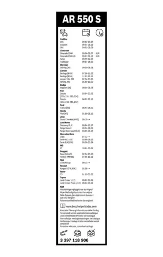 BOSCH Wiper Blade (3397118906)