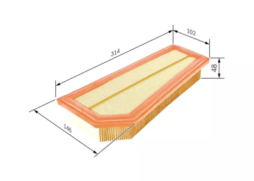 BOSCH Air Filter (F026400134)