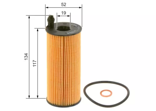 BOSCH Oil Filter (F026407123)