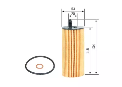 BOSCH Oil Filter (F026407205)