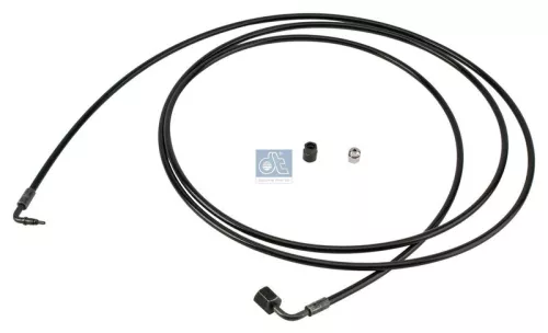 Hose Line, driver cab tilting device