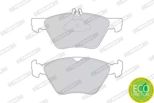 FERODO Brake Pad Set, disc brake (FDB1050)